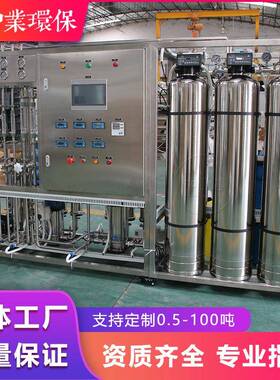 0.5吨双级反渗透edi超纯水设备工业级实验室医院制药净化制水设备