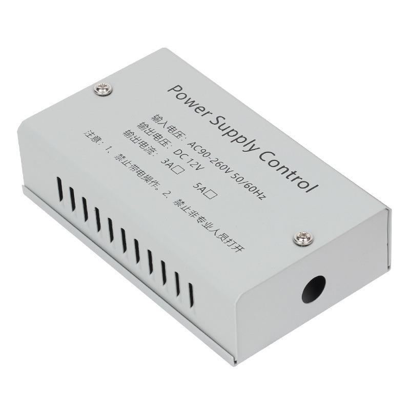 12V5A high power Hikvision face attendance access control power box access control system controller electric lock transformer