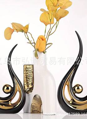 跨境创意轻奢家居摆件凤凰于天多色树脂工艺桌面客厅酒柜装饰摆件