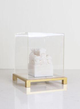 新中式印章玉玺展饰示柜摆件样居板房展厅书房公桌桌面家MC-TY-47