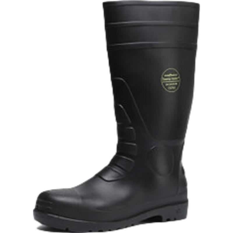 SL-299黑底双钢防化靴9c-m防COG水防滑耐磨耐3化学品腐蚀刺防穿 - 图1