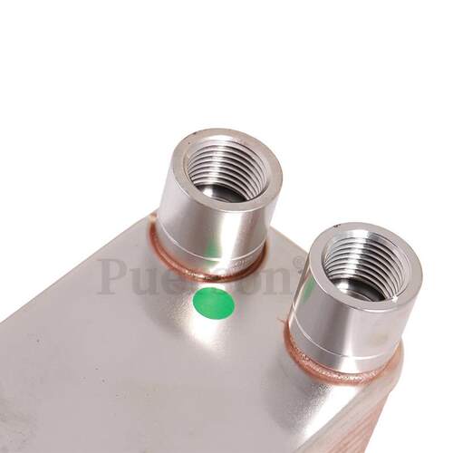 钎焊板式换热器P20-13-2GS不锈钢冷凝蒸发交换空调工业家用温模机 - 图1