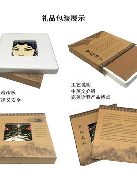 上海特色小礼物 手绘小瓷版画东方明珠 商务会议礼品会展纪念品