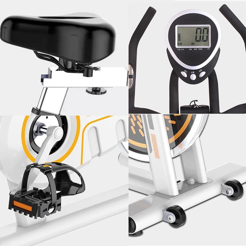 Commercial large flywheel spinning bicycle, home large resistance exercise bike, silent fat-burning fitness exercisebike