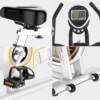 Commercial large flywheel spinning bicycle, home large resistance exercise bike, silent fat-burning fitness exercisebike