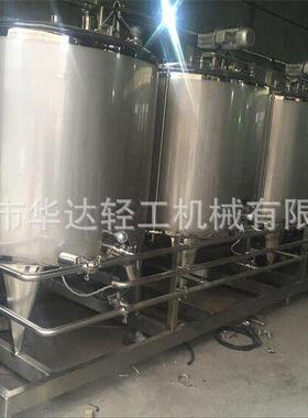 小型CIP清洗系统 一体式储冲洗管道酸洗涤不锈钢清水纯水