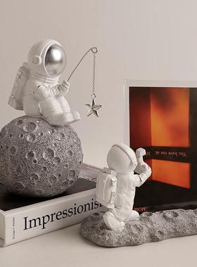 北欧创意宇航员摆件家居客厅电视柜儿童房桌面装饰乔迁新居礼品