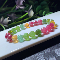 Hand 8 Mimi 19 4 gr Candy Color Iridescent Single Ring Handstring Basil Natural Beers Bracelet Womens Crystal 11862