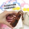 New direct selling hand-knitted bus card protective cover crochet student meal card campus access control girl ID couple