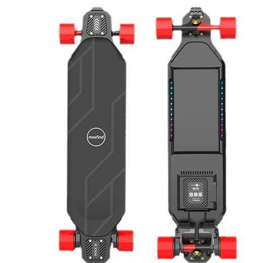 Maxfind电动滑板max6遥控滑板车四轮四轮车耐久耐震炫酷便携,淘宝优惠券,粉丝福利购,淘宝优惠卷