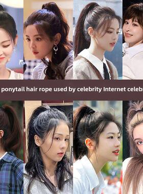 Hairband rubber band women's headband Korean high elasti