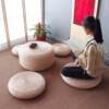 Cattail bay window Chinese style thickened large futon meditation meditation kneeling cushion floor household tatami cushion