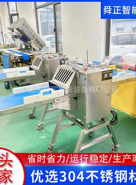 厂家直供商用鲜肉平行开条机平行肉制品切条切块机全自动切肉机