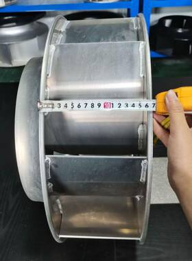 供应4-72/4-79铝焊接扇叶风轮离心风机配件叶轮离心风机防爆叶轮