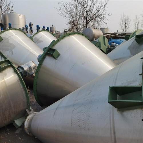 出售回收二手锥形双螺旋混合机10立方二手双螺旋锥形混合机 - 图0