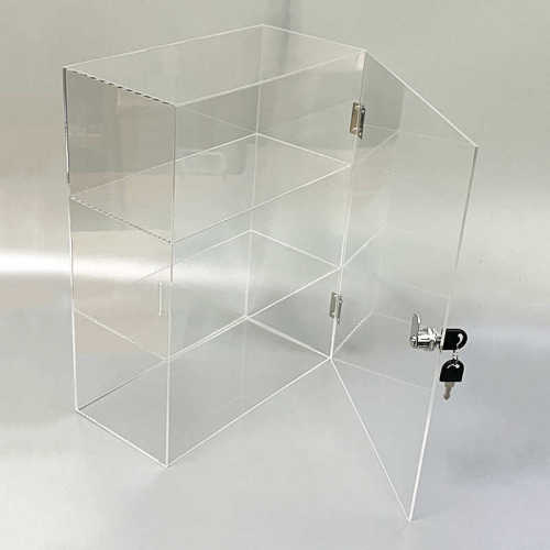 展示置厂家有机玻璃供应柜多层展示架力亚克陈列柜亚克透明力物架 - 图2