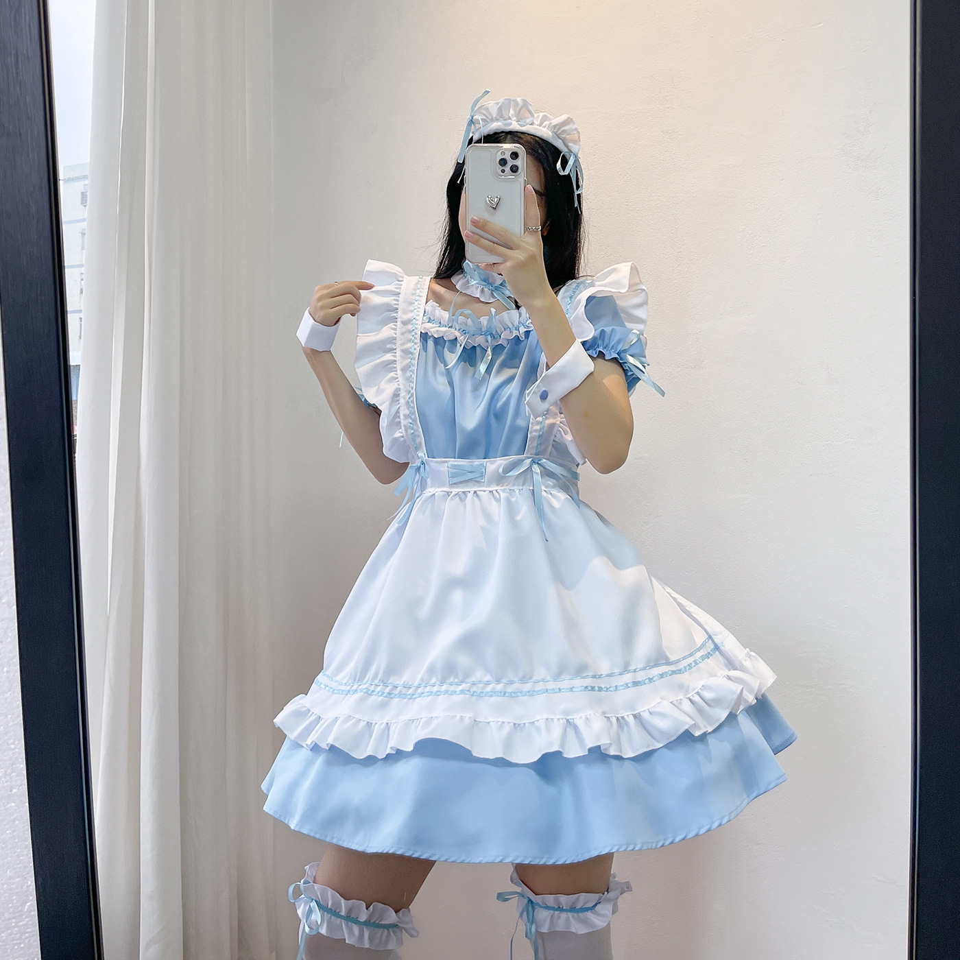 女仆装cos可爱女佣女装大佬lolita连衣裙二次元洛丽塔cosplay服装 - 图1