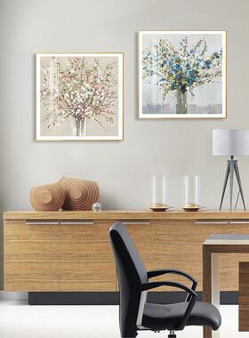 简约法式过道玄关装饰画卧室餐厅壁画客厅简美沙发背景墙挂画定制