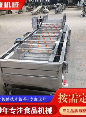 商用甘蓝洗菜机黑木耳银耳去杂清洗设备鸡毛菜韭黄气泡清洗机