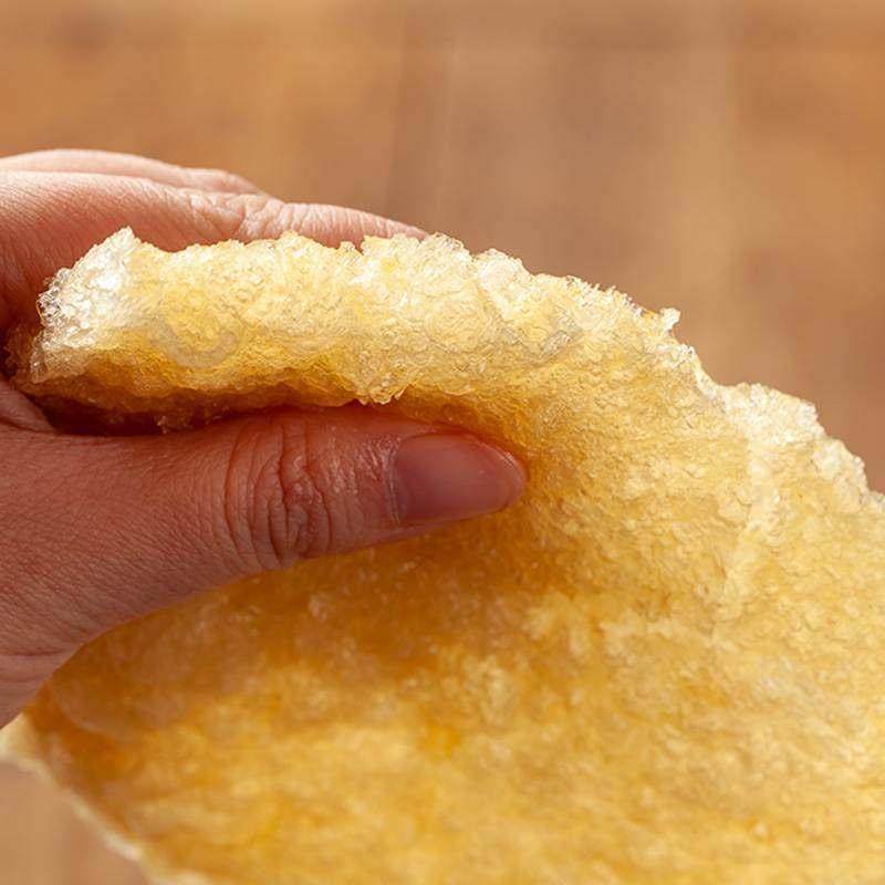 上海特产三林塘肉皮油炸猪皮干货年货江苏三林油发皮肚500g礼盒装,淘宝优惠券,粉丝福利购,淘宝优惠卷