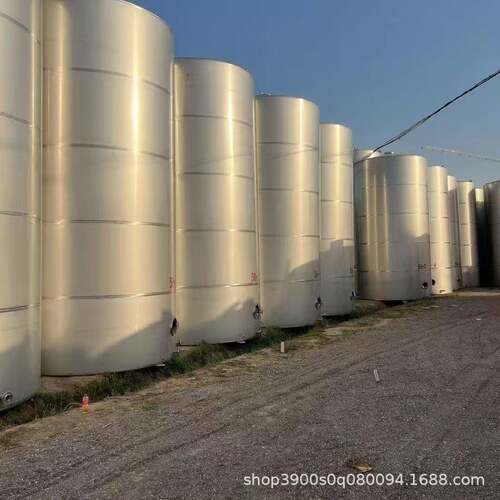 304卧式立式储油罐圆封头不锈钢20立方储存罐化工液体储存罐 - 图0