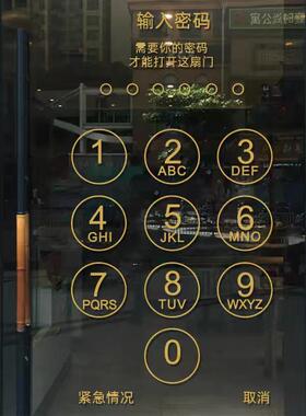 新款直销创意店铺玻璃门贴纸服装奶茶手机维修店门口装饰个性输入