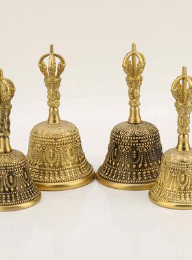 仿古铜铃招魂铃拿摇铃道士铃铃铛法铃阴阳铃手道具