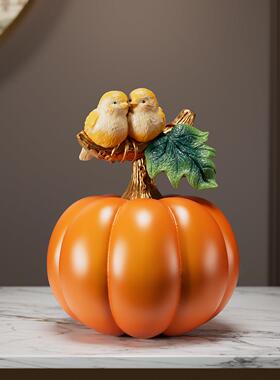 财富丰收创意南瓜摆件客厅电视柜酒柜装饰品搬家礼物乔迁新居礼物