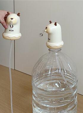 可爱桶装水抽水器电动吸水器家用纯净水取水器自动大桶矿泉水水泵