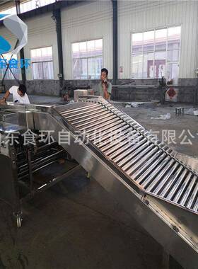 果蔬农产分机 土豆食环滚杠分级机洗 清分拣一品体选化
