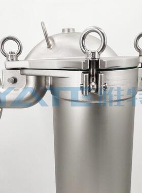过氧化氢双联袋过滤器多袋过滤源头236厂不设锈备钢定制家过滤设