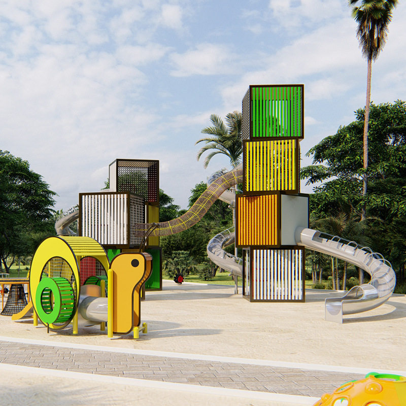 户外不锈钢滑梯室外非标儿童设备大型娱乐小区无动力游乐设施厂家,淘宝优惠券,粉丝福利购,淘宝优惠卷