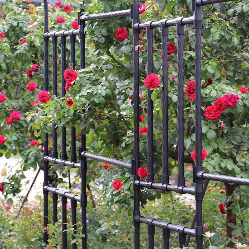 半边拱门花架月季爬藤架庭院靠墙葡萄架子蔷薇黄瓜攀藤支柱花架子,淘宝优惠券,粉丝福利购,淘宝优惠卷