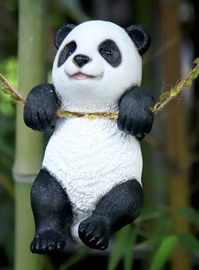 户外仿真松鼠挂件树上阳台庭院幼儿园壁挂装饰攀爬小松鼠吊件造景