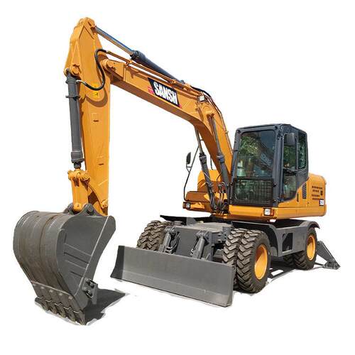 大型轮式挖掘机工程挖土机 建筑施工挖坑用挖机 外贸出口 - 图3