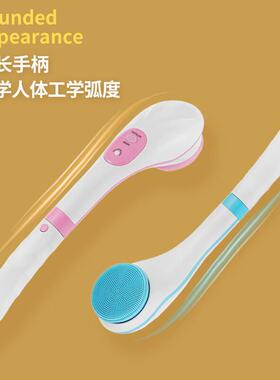 电动沐浴搓澡刷长柄洗澡刷自动按摩搓背不求人刷长柄毛孔清洁仪器