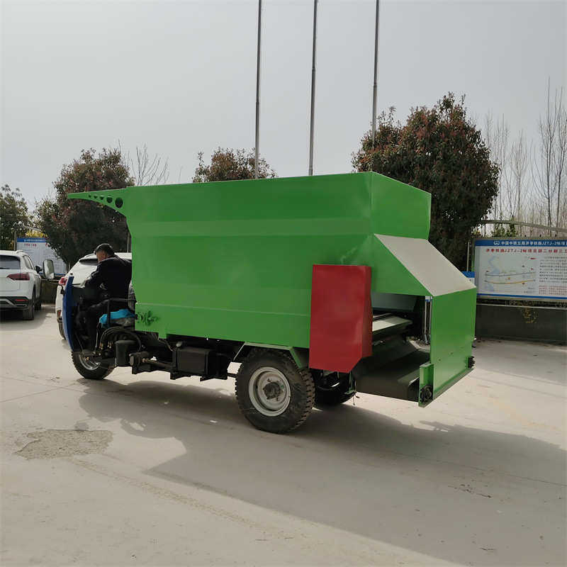电动3方撒料车小型双向出料饲料车牛羊免维护三轮投喂车省时省力,淘宝优惠券,粉丝福利购,淘宝优惠卷