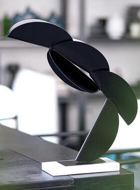 艺术抽象几何层叠摆件家居客厅玄关办公室样板间酒店创意软装饰品