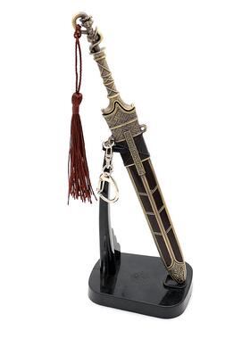 封神演义崇应彪的佩剑质子剑全金属工艺品带鞘武器模型