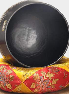台湾博能堂加厚含银铜磬庆功课木鱼鼓佛曲诵经禅修静心打击乐法器