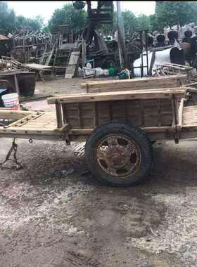 民俗怀旧老物件老旧农具农耕农家院地排车复古装饰牛马车摆件