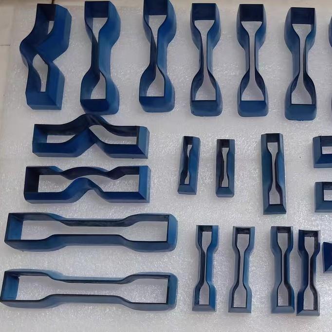 Rubber and plastic sample making knife die manganese steel rubber plastic cable rectangular crescent right angle tear dumbbell shaped punching cutter