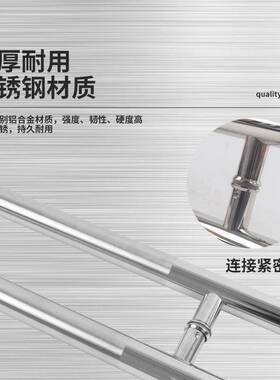 玻璃门把手加厚推拉门拉手定作不锈钢商铺门把手双开门