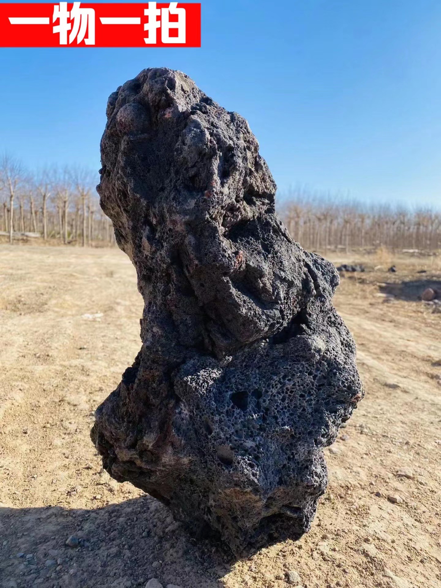 速发现货黑色火山石大量现货造景玄武石鱼缸过滤水池用大块火山岩-图3