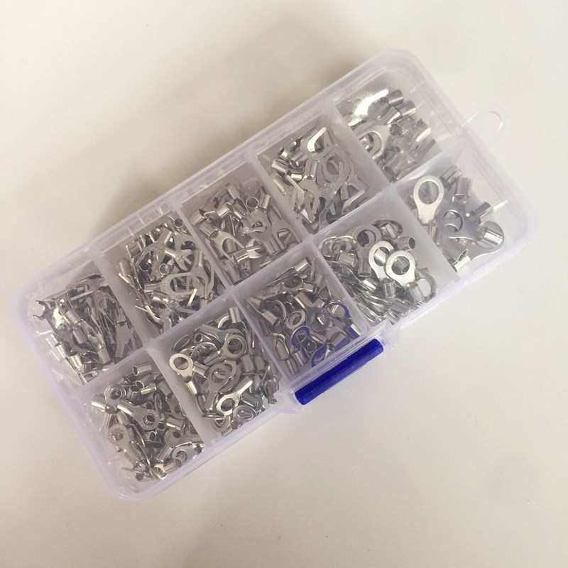 叉型接线端子冷压裸端子接线端字子圆型叉形接线耳铜鼻组合套装,淘宝优惠券,粉丝福利购,淘宝优惠卷