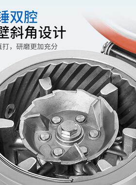 超群粉碎机流水式磨粉机中草材超细研磨机商家用三七打粉机