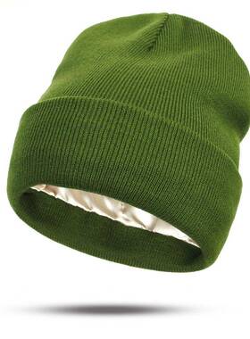Solid Color Beanie Hats for Men Boyfriend Gifts Fall &