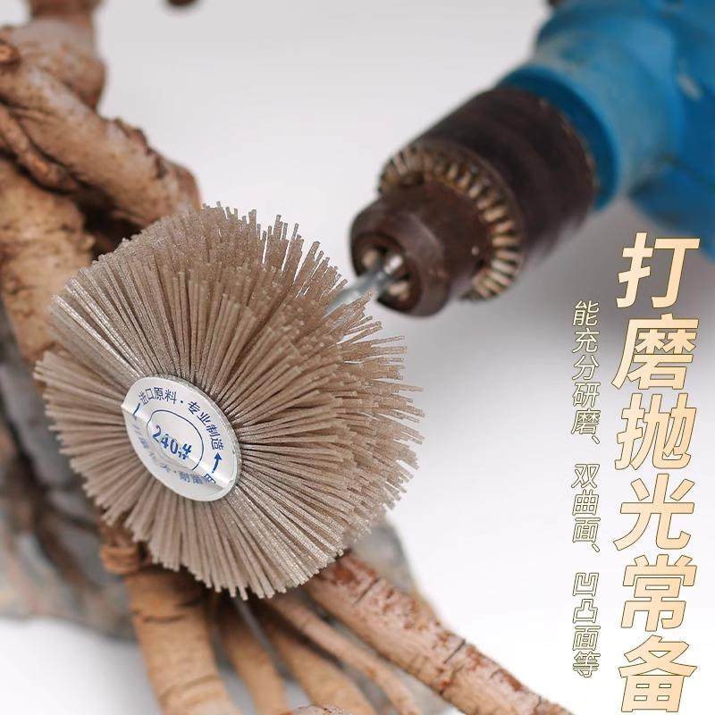 杆平钢丝刷T型带柄铜丝轮木工木材抛光去毛刺刷不锈钢丝打磨花头,淘宝优惠券,粉丝福利购,淘宝优惠卷