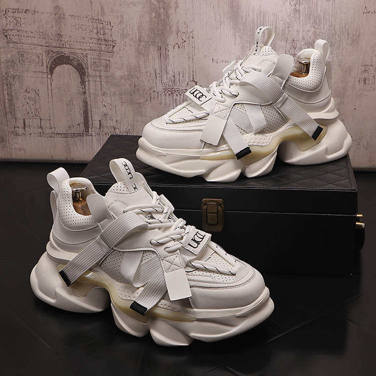 老爹鞋男士2025年新款秋季ins超火厚底松糕跟增高运动休闲跑步鞋,淘宝优惠券,粉丝福利购,淘宝优惠卷