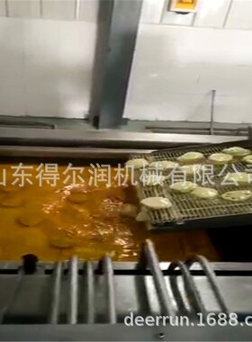 海产品创业项目鱼饼肉饼裹浆油炸成套加工设备鱼饼浸浆机价格